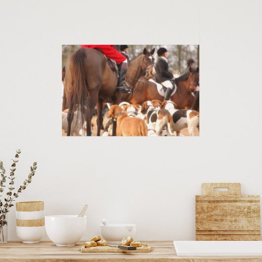 キツネ狩り ポスター (キッチン)