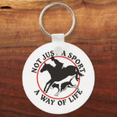 キツネ狩りAの生活様式 キーホルダー (正面)