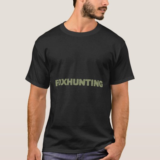 キツネ狩りByckモチーフ Tシャツ (正面)
