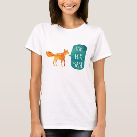 キツネ用チョッキ Tシャツ (正面)