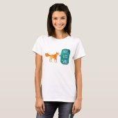 キツネ用チョッキ Tシャツ (正面フル)