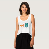 キツネ用チョッキ Tシャツ (正面フル)