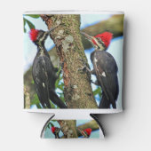 キツネ科の1組 缶クーラー (正面)