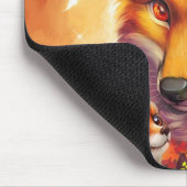 キツネ科マウスパッド マウスパッド (コーナー)