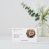 キツネ種の名刺 名刺 (スタンド正面)