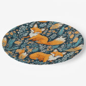 キツネ紙プレート ペーパープレート (アングル)