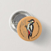 キツネ素晴らし科 缶バッジ (正面&裏面)