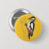 キツネ素晴らし科 缶バッジ (正面&裏面)