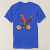 キツネ自転車 Tシャツ (デザイン正面)