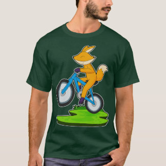 キツネ自転車 Tシャツ