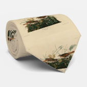 キツネ色のスズメ – オードボンのアメリカバード ネクタイ (ロール)