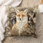 キツネ装飾用クッション クッション (ブランケット)