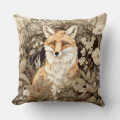 キツネ装飾用クッション クッション (正面)