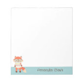 キツネ読の ノートパッド (正面)