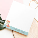 キツネ読の ノートパッド<br><div class="desc">キツネ読コレクション頭が切れるのような可愛いキツネ</div>