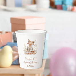 キツネ読のA Book Chapter 11歳の誕生日パーティー 紙コップ