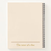 キツネ読のJournal Book Review パーソナライズされた ノートブック (裏面)