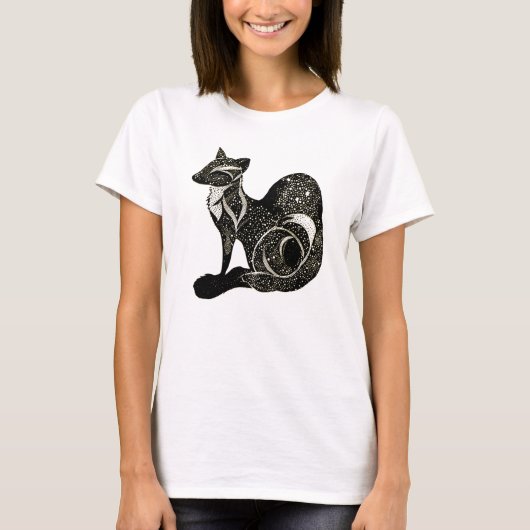 キツネ輝くTシャツ Tシャツ (正面)