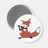 キツネ遊の笛 マグネット (正面/裏面)