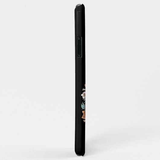 キツネ遊ズギターワイルドフラワーコテージコアカスタム Case-Mate iPhoneケース (裏面/右)