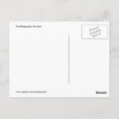 キツネ遊ズザクラリネット ポストカード (裏面)