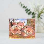 キツネ遊時間 ポストカード (スタンド正面)
