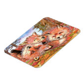 キツネ遊時間 マグネット (左側)