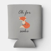 キツネ酒クーラーボックス 缶クーラー (裏面)