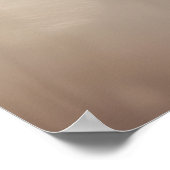 キツネ野生動物穏やかな平和自然 ポスター (角)