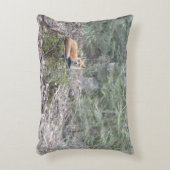 キツネ野生動物装飾剤 アクセントクッション (正面(垂直))