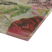 キツネ野生生物ヴィンテージ動物イラストレーション カッティングボード (角)