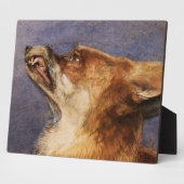 キツネ長 フォトプラーク (側面)