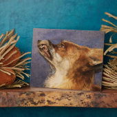 キツネ長 フォトプラーク (側面)