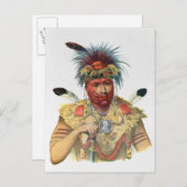 キツネ長Ne-Sou-A-Quoit ポストカード (正面/裏面)