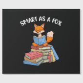 キツネ頭が切れるとして ラッピングペーパー (フラット)