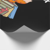 キツネ頭が切れるとして ラッピングペーパー (角)