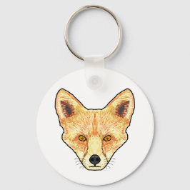 キツネ顔 キーホルダー