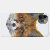 キツネ顔-絵画のアクリル酸 Case-Mate iPhoneケース (裏面(横))