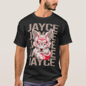 キツネ顔- Jayce名 Tシャツ (正面)