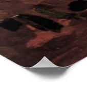 キツネ飛んでいるこうもりバイビンセント・ヴァン・ゴッホ ポスター (角)