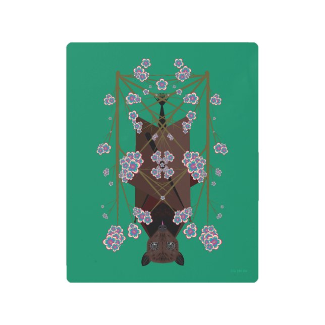 キツネ飛んでいるジェイド8x10メタルプリント メタルプリント (正面)