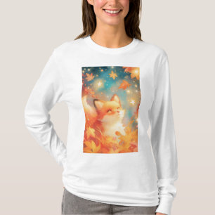 キツネ魅惑の秋 Tシャツ