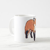 キツネ魔法 コーヒーマグカップ (正面左)