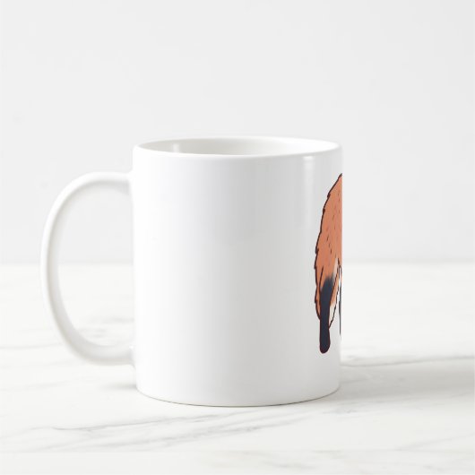 キツネ魔法 コーヒーマグカップ (左)