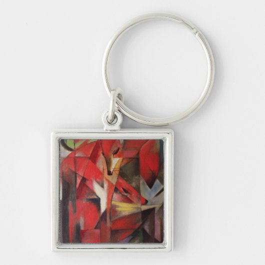 キツネ1913年 キーホルダー (正面)