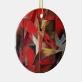 キツネ1913年 セラミックオーナメント (右)