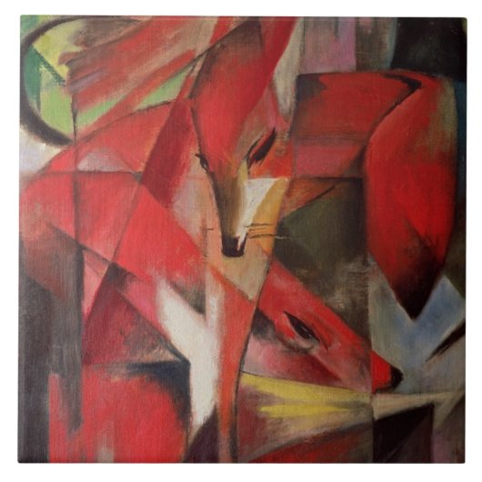 キツネ1913年 タイル (正面)