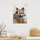 キツネ1 ポスター (キッチン)