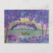 キツネ2 ポストカード (正面)