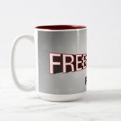 キツネ4スポーツフリー4オールマグカップ ツートーンマグカップ (左)